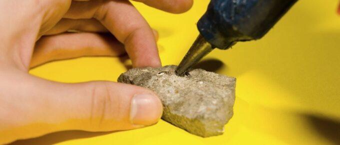 How To Glue Rocks Together For Crafts