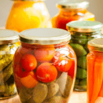 different types of canning jars in various sizes