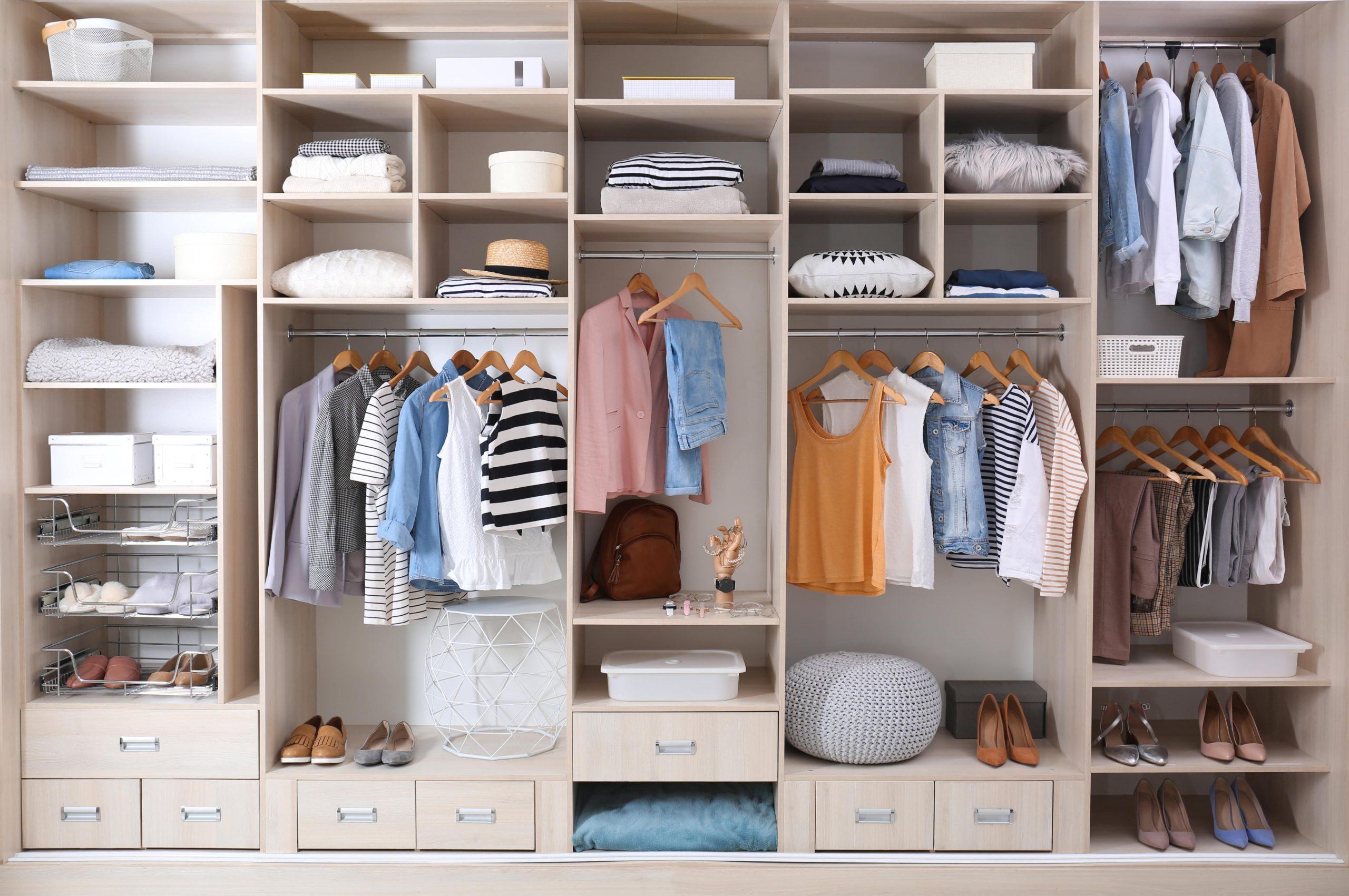 maximize closet space ideas