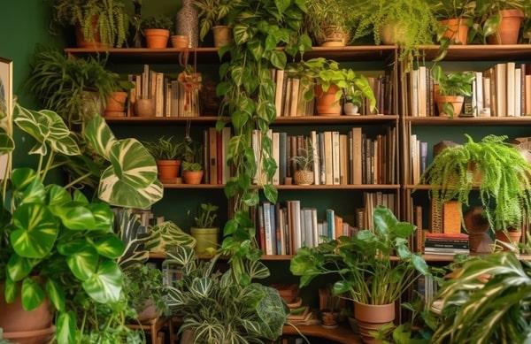 Plant Bookshelf